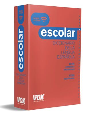 DICCIONARIO ESCOLAR VOX